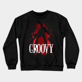 Ash Williams Groovy Crewneck Sweatshirt